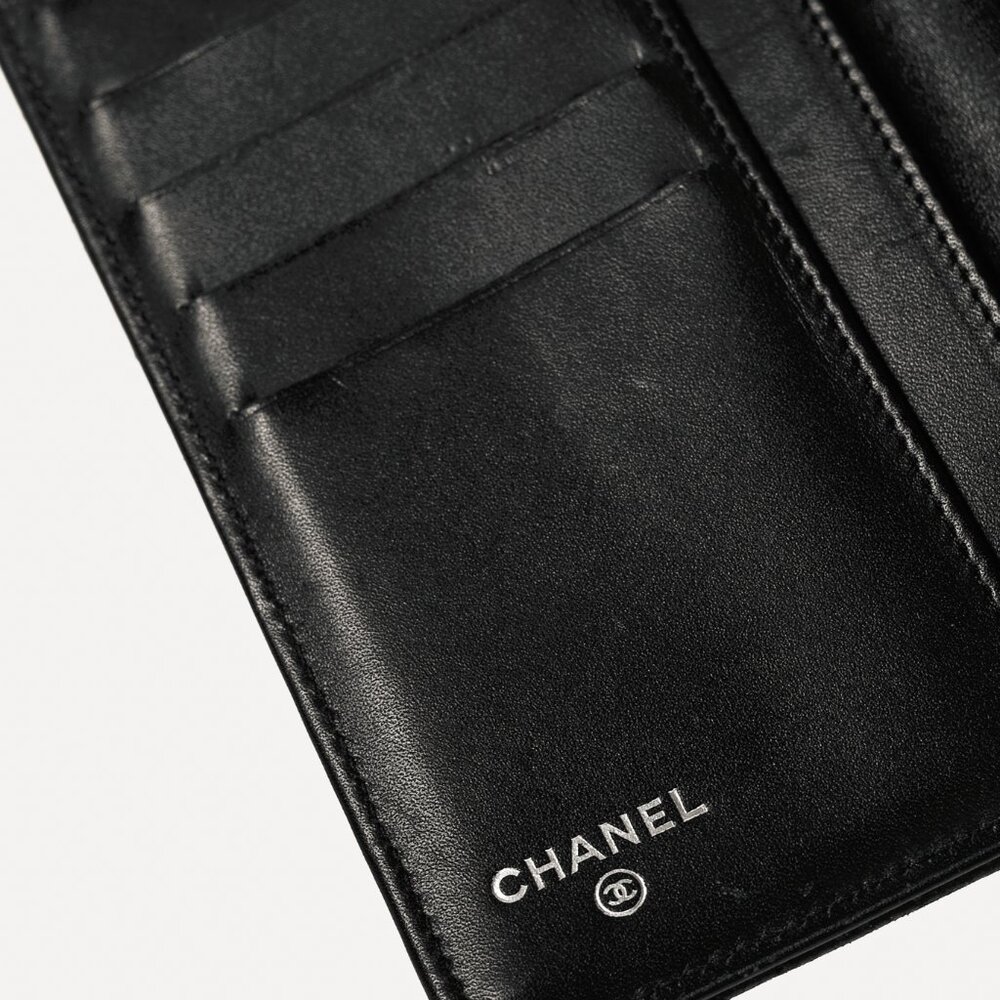 Chanel 13S Noir Caviar Classic Quilted Flap Portefeuille Wallet - Picture 10 of 15